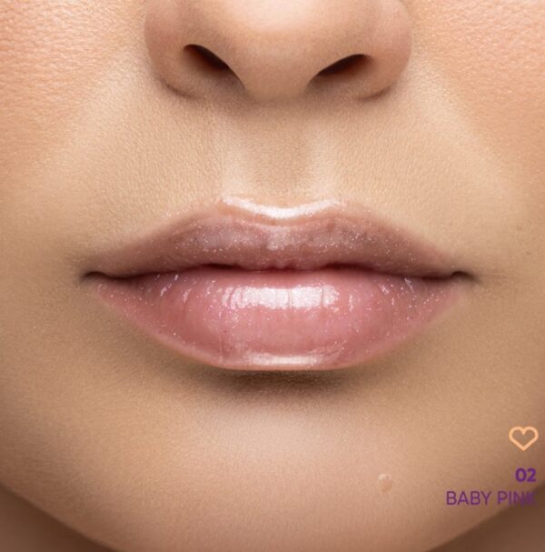 A676B88B5A7B9701B645E7B9BF240C74_ Nejha diamond crush lip oil scintillante 02 baby pink