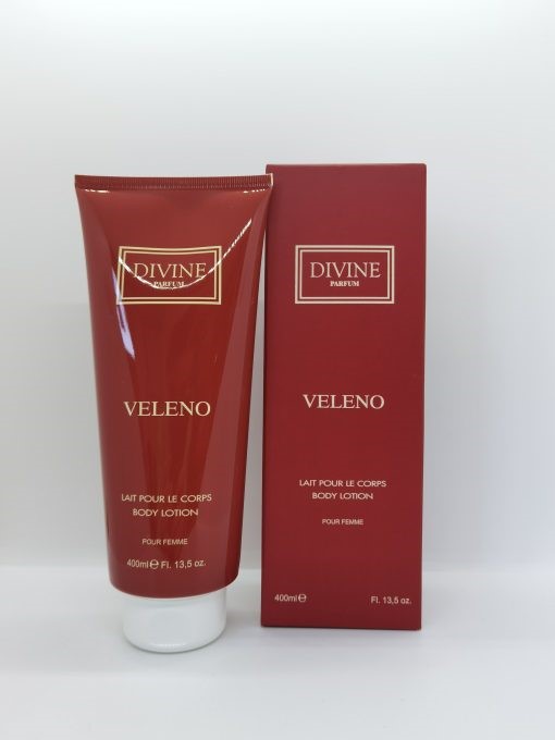 0454D28BC86B8557485A1D34B7BAB144_ Divine lait pour le corp veleno 400 ml