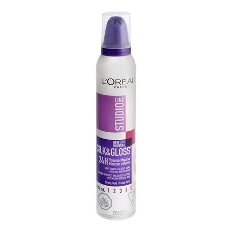807EA47BB027916D54F07C82E313E64F_ L'oreal studio line silk&gloss volume mousse 150 ml