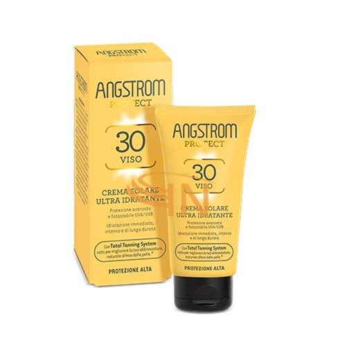 Angstrom viso crema solare spf 30 50ml
