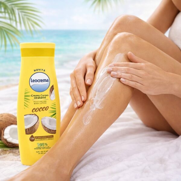 3AE24ECF00F89A08447C82925088C059_ Leocrema crema corpo idratante cocco 250 ml