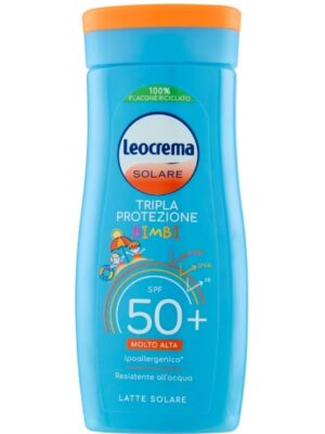 Leocrema tripla prot bimbi latte solare 50+ ml200