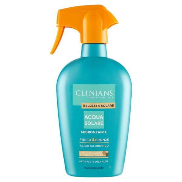4BFDA03C8B0598D04245BE43340845A2_ Clinians acqua solare abbronzante fresh e bronze 450 ml