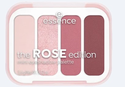 Essence mz palette occhi the rose edition
