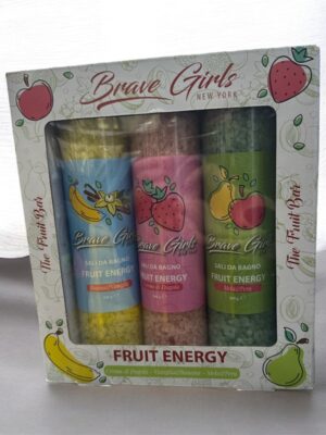 028FFBA238E68235C23266FE768208DF_ Brave girls coffret fruit energy 3pz sali da bagno 300gr