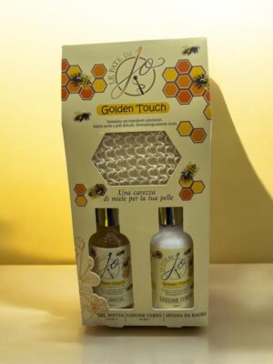 Le fate di jo coffret s/g 150ml + b/l 150ml miele + spugna e