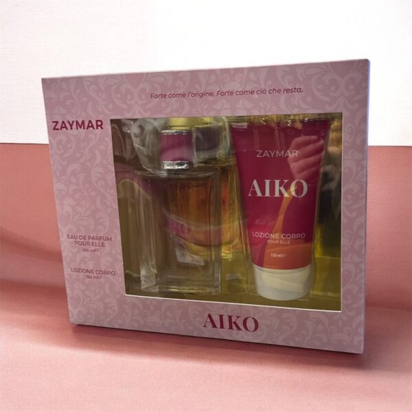 2554CD0113D973E7331257168F4FBF63_ Zaymar coffret aiko pour elle edp 100 ml + b/l 150 ml