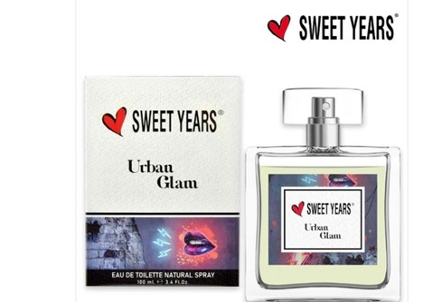 27232E83E03B1790601CD76A7E6B0990_ Sweet years urban glam edt 100 ml