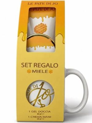 Le fate di jo coffret s/g 80ml+crema mani 30ml miele+tazza b