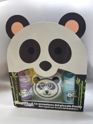 Le fate di jo coffret panda docciaschiuma+schiuma bagno+spug