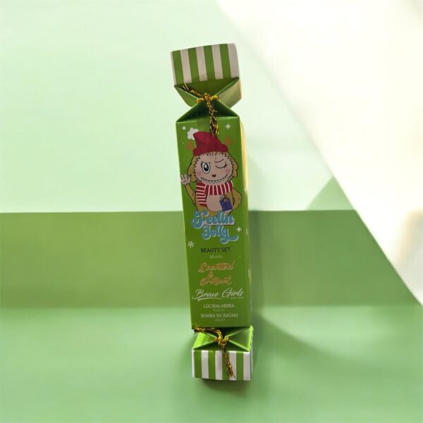 Brave girl lip gloss + bomba da bagno mirtillo