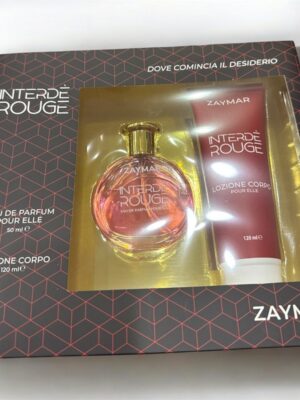 Zaymar coffret interdÈ rouge pour elle edp 50 ml + b/l 120