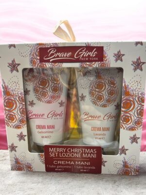 Brave girls coffret merry crs crema mani 2pz x 65ml