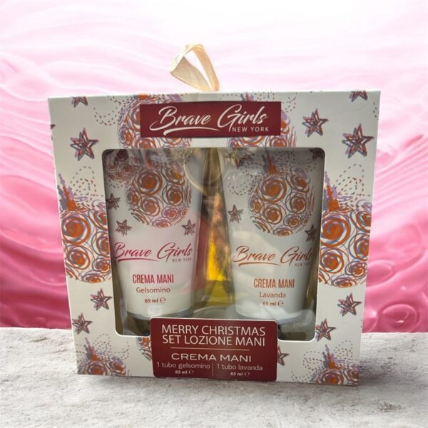Brave girls coffret merry crs crema mani 2pz x 65ml