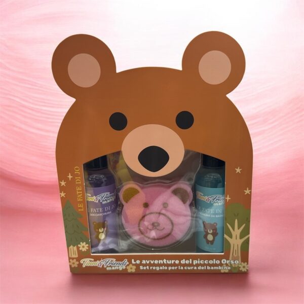 6674EE59ED1709BD5633C9FE26A7691E_ Le fate di jo coffret orso docciaschiuma+schiuma bagno+spugn