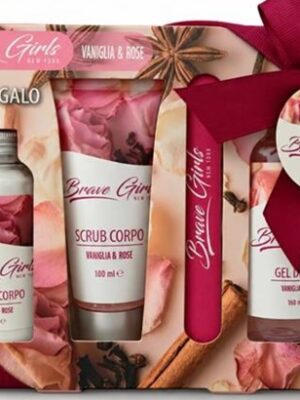 Brave girls coffret scrub 100ml+b/l 100ml+s/g 160ml+lima van