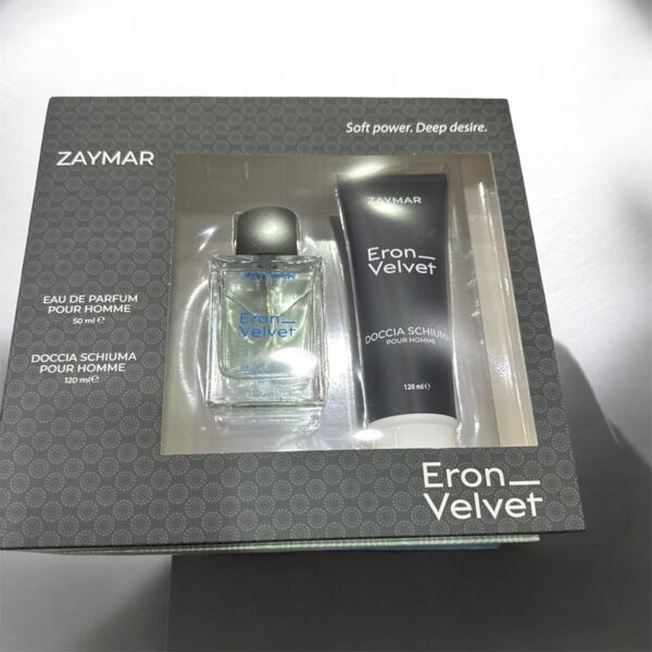 Zaymar coffret eron velvet pour homme edp 50 ml + s/g 120 ml