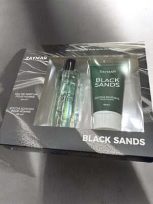 Zaymar coffret black sands pour homme edp 100 ml + s/g 150