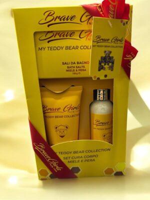 Brave girls coffret miele&pera 3pz s/g 100ml+b/l 80ml+sali