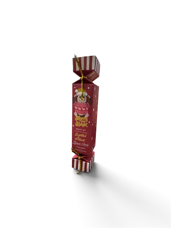 Brave girl lip gloss + bomba da bagno limone vaniglia