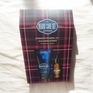 Zaymar coffret beard care set 2pz detergente+olio barba ber