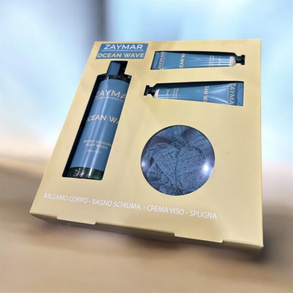 Zaymar coffret ocean wave s/g 260ml+a/s 30ml+crema viso 30ml
