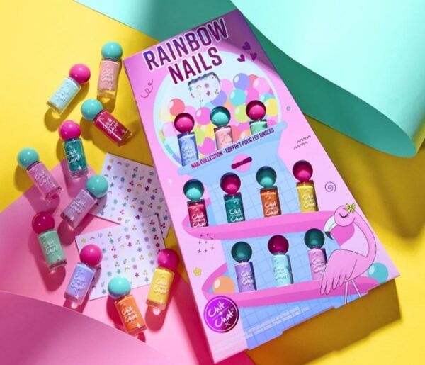 Chit chat pick rainbow nails 10pz