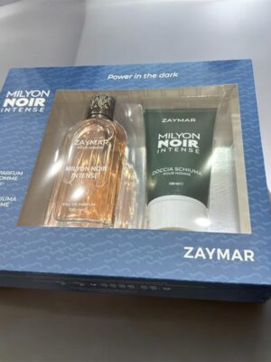 Zaymar coffret milyon noir intense pour homme edp 100 ml+ s